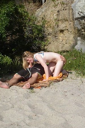 Nudists having sex at nude beach