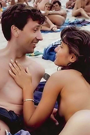 Amateur photos taken from hidden cameras on the nudist beaches
