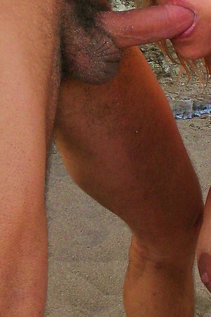 Sunburned nudity lovers satisfy their passion