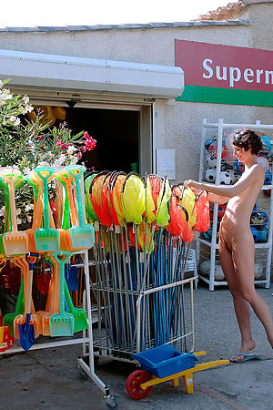 Rare amateur nudists